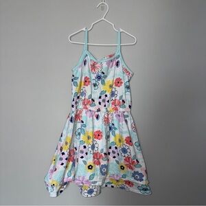 Floral Kids Dress with Straps
